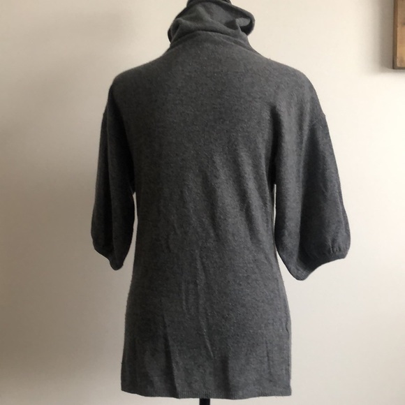 Ann Taylor 3/4 sleeve sweater gray wool/cashmere blend Size Small - Picture 13 of 16